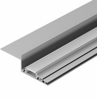 Профиль алюминиевый Arlight накладной для ГКЛ Серебристый арт-023783 — фото 1, Профили для светодиодных лент