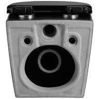 Комплект унитаза с инсталляцией Agger с сиденьем Микролифт и Черной матовой клавишей смыва арт-ATI03144+APB144 — фото 6, Комплекты унитаз + инсталляция