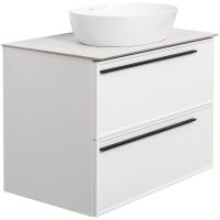 Тумба под раковину La Fenice Elba 80 подвесная Белая матовая арт-FNC-01-ELB-B-80-2 — фото 2, Тумбы под раковину