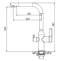 Товар: Смеситель для кухни Gappo Нержавеющая сталь арт-G4399-4 - фото 10 Смеситель для кухни Gappo Нержавеющая сталь арт-G4399-4 — фото 10, Смесители для кухни