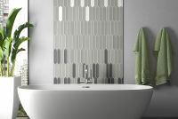 Керамическая плитка Equipe Lanse Grey настенная 5x25 см арт-27482 — фото 3, Керамическая плитка