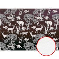 Фреска Ortograf Flora 31283 Фактура бархат FX Флизелин (3,8*2,7) Черный/Коричневый/Белый, Животные/Деревья арт-31283 (бархат FX) — фото 1, Фрески