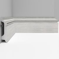 Плинтус Decomaster 2400x78x21 мм арт-D122-84 — фото 1, Плинтуса напольные