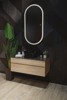 Зеркало Silver Mirrors Виола-ТХ 60 с подсветкой Белое с сенсорным выключателем и диммером арт-LED-00002695 — фото 3, Зеркала в ванную комнату