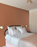 Обои Grandeco Atmosphere Винил на флизелине (0,53*10,05) Красный/Оранжевый, Рогожка арт-AT1021 — фото 3, Обои для стен