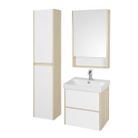 Товар: Тумба под раковину Aquaton Сканди 55 подвесная Белый Дуб верона арт-1A251701SDB20 - фото 4 Тумба под раковину Aquaton Сканди 55 подвесная Белый Дуб верона арт-1A251701SDB20 — фото 4, Тумбы под раковину