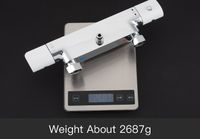 Душевая система Gappo G07 с термостатом Белая Хром арт-G2407-50 — фото 12, Душевые стойки