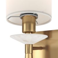 Настенный светильник Maytoni Neoclassic Bianco Белый Латунь арт-MOD224WL-01BS1 — фото 3, Бра