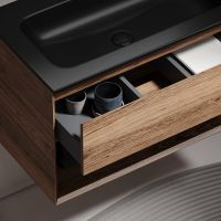 Тумба под раковину Sancos Marmi 1.0 80 подвесная Дуб чарльстон арт-MR1.080ECH — фото 14, Тумбы под раковину