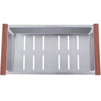 Товар: Коландер ZorG RX Нержавеющая сталь арт-C 12-51 - фото 1 Коландер ZorG RX Нержавеющая сталь арт-C 12-51 — фото 1, Коландеры