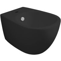 Биде Simas Vignoni VI19 nero matt*1 подвесное Черное матовое арт-VI19neromatt*1 — фото 1, Биде подвесные