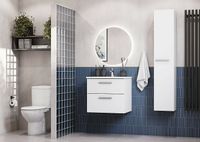 Тумба под раковину Roca Victoria 60 подвесная Белый глянец арт-A857468806 — фото 11, Тумбы под раковину