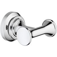 Двойной крючок Aquatek Классик Хром арт-AQ4502CR — фото 1, Крючки для полотенец