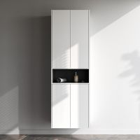 Подвесной шкаф AM.PM Func 60 Белый матовый арт-M8FCH06029WM — фото 4, Шкафы для ванной