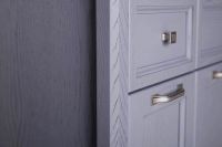 Тумба под раковину ASB-Woodline Гранда 105 Grigio арт-11486 — фото 5, Тумбы под раковину