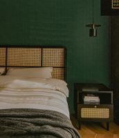 Обои Bernardo Bartalucci Marisa Винил на флизелине (1,06*10) Коричневый, Полоса/Рогожка арт-84259-3 — фото 2, Обои для стен