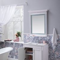 Зеркало Aquanet Селена 70 с подсветкой с сенсорным выключателем Белое арт-246509 — фото 5, Зеркала в ванную комнату