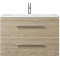 Тумба под раковину Creto Ares 80 подвесная Davos арт-10-1113D — фото 1, Тумбы под раковину