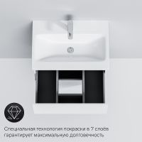 Тумба под раковину AM.PM Gem 60 2 подвесная Белая арт-M90FHX06022WG — фото 7, Тумбы под раковину