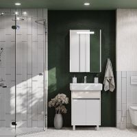 Тумба под раковину Aquaton Верди PRO 60 H Белый Ясень фабрик арт-1A207701VDAV0 — фото 7, Тумбы под раковину