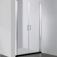 Душевая дверь в нишу River Suez 70 МТ профиль Матовый хром стекло матовое арт-10000006433 — фото 2, Распашные душевые двери