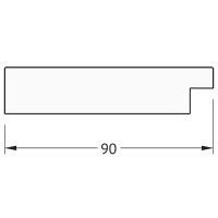 Зеркало Evoform Polygon 96х76 в багетной раме - Бронзовая лава 90 мм арт-BY 7192 — фото 4, Зеркала в ванную комнату