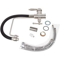 Смеситель для кухни Viko Серебро Черный арт-V-5615 — фото 6, Смесители для кухни