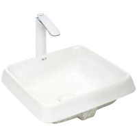 Раковина WeltWasser Deilbach 6042 44 Белый глянец арт-10000004610 — фото 1, Раковины встраиваемые сверху