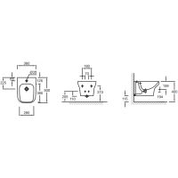 Биде Jacob Delafon Vox подвесное Белый арт-EME0002-00 — фото 2, Биде подвесные