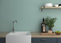 Керамическая плитка Dune Flat Anise Green Matt настенная 7,5x30 см арт-188679 — фото 2, Керамическая плитка