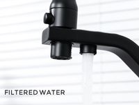 Смеситель для кухни Gappo G17-6 Черный матовый арт-G4317-6 — фото 7, Смесители для кухни