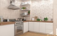 Керамическая плитка Керлайф Pulpis beige Decor 33 настенная 31,5х63 см арт-925951 — фото 2, Керамическая плитка