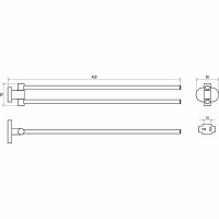 Набор аксессуаров Ravak Chrome Хром арт-70508025 — фото 13, Наборы аксессуаров для ванной комнаты