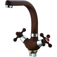 Смеситель для кухни Frap H5408 Коричневый арт-F5408-22 — фото 1, Смесители для кухни