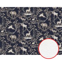 Фреска Ortograf Flora 31301 Фактура бархат FX Флизелин (3,5*2,7) Синий/Коричневый, Птицы/Животные арт-31301 (бархат FX) — фото 1, Фрески