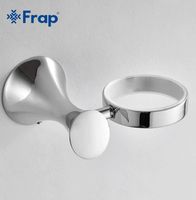 Стакан для зубных щеток Frap F35 Хром арт-F3506 — фото 4, Стаканы для зубных щеток