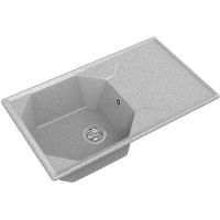 Кухонная мойка GranFest Unique GF-ая арт-U-840L сер — фото 1, Кухонные мойки