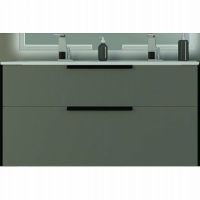 Тумба под раковину Cezares Urban 120 подвесная Grigio opaco арт-55163 — фото 1, Тумбы под раковину