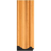 Зеркало Evoform Definite 142х82 в багетной раме - Травленое золото 99 мм арт-BY 3315 — фото 2, Зеркала в ванную комнату