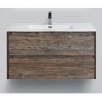 Тумба под раковину BelBagno Kraft 90 подвесная Сосна Пасадена арт-KRAFT-900-2C-SO-PP — фото 1, Тумбы под раковину