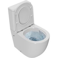 Унитаз компакт Point Сатурн с бачком и сиденьем Микролифт арт-PN42901 — фото 5, Напольные унитазы