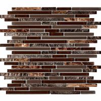 Мозаика Pixmosaic Камень и стекло 28,6x30 см арт-PIX730 — фото 1, Мозаика