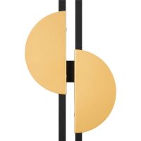 Товар: Настенный светильник Maytoni Modern Skyline Латунь Черный арт-MOD179WL-L22BS4K - фото 3 Настенный светильник Maytoni Modern Skyline Латунь Черный арт-MOD179WL-L22BS4K — фото 3, Бра