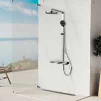 Душевая система Vincea Aspire Хром арт-VSFS-4AS1CH — фото 2, Душевые стойки