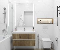 Керамогранит Ceradim Stone Statuario Justice Grey белый 60х60 см арт-х9999304592 — фото 9, Керамогранит