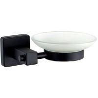 Товар: Мыльница Haiba Черная матовая арт-HB8902 - фото 1 Мыльница Haiba Черная матовая арт-HB8902 — фото 1, Мыльницы