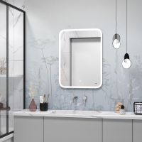 Зеркало Reflection Blessed 600х800 с подсветкой с сенсорным выключателем и диммером арт-RF5427BL — фото 6, Зеркала в ванную комнату