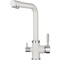 Смеситель для кухни Point Белый Хром арт-PN3103W — фото 1, Смесители для кухни