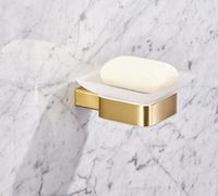 Товар: Мыльница Milacio Ultra нержавеющая сталь и стекло / брашированное золото / настенная арт-MCU.952.GD - фото 3 Мыльница Milacio Ultra нержавеющая сталь и стекло / брашированное золото / настенная арт-MCU.952.GD — фото 3, Мыльницы