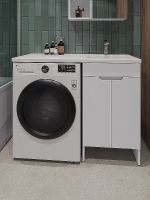 Товар: Тумба под раковину Orange Sistema 110 Белая арт-STD-50TUW - фото 3 Тумба под раковину Orange Sistema 110 Белая арт-STD-50TUW — фото 3, Тумбы под раковину